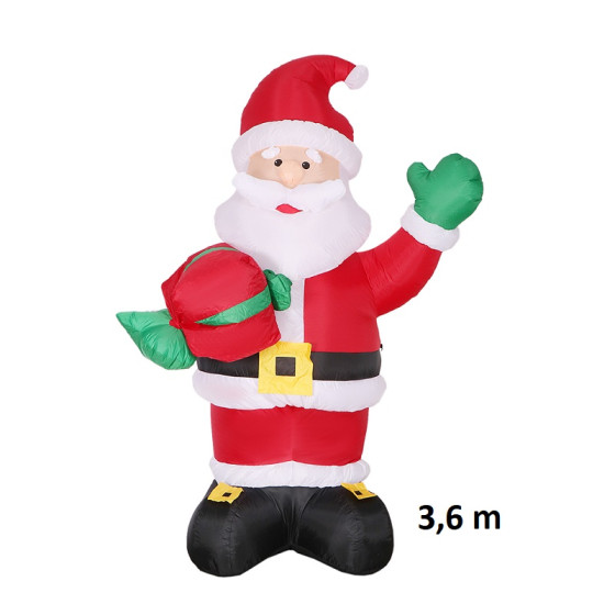 PERE NOEL GONFLABE 3.6M 