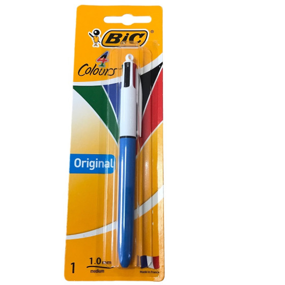 STYLO BIC 4 COULEURS 