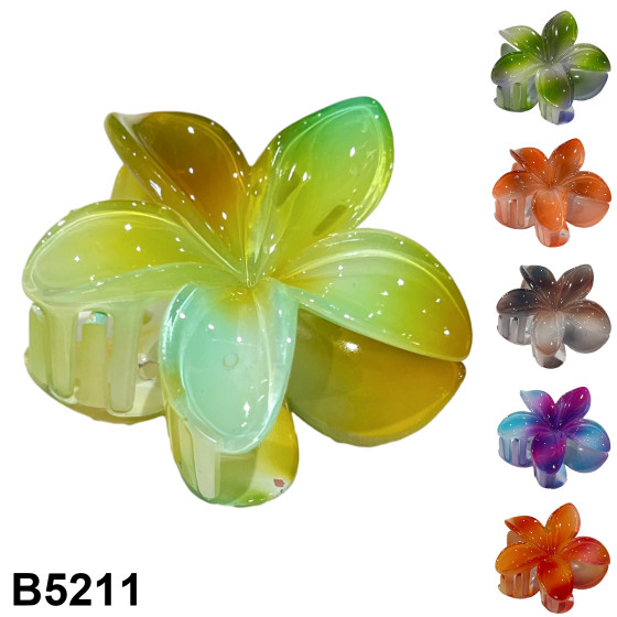 SACHET 12 PINCES FLEURS BRILLANTES