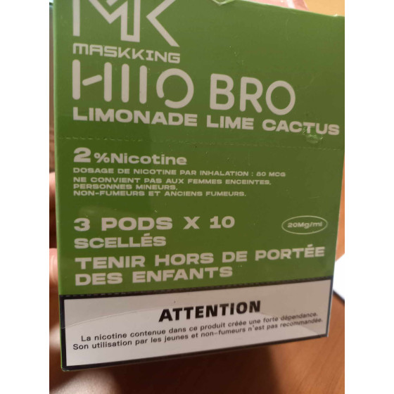 MASKKING X3 HIIO MK LIMONADE/LIMONADE LIME