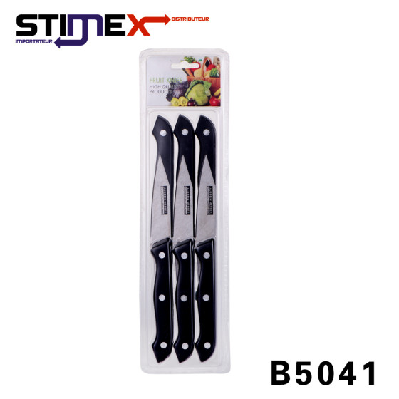 SET 6 COUTEAUX 19CM