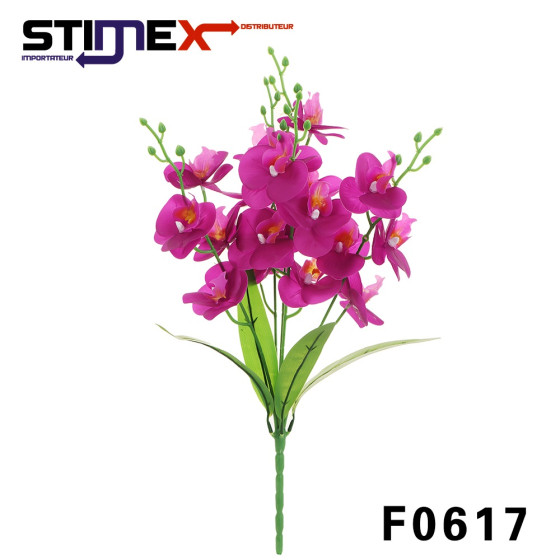 BOITE 30 BQT ORCHIDEE 43CM...