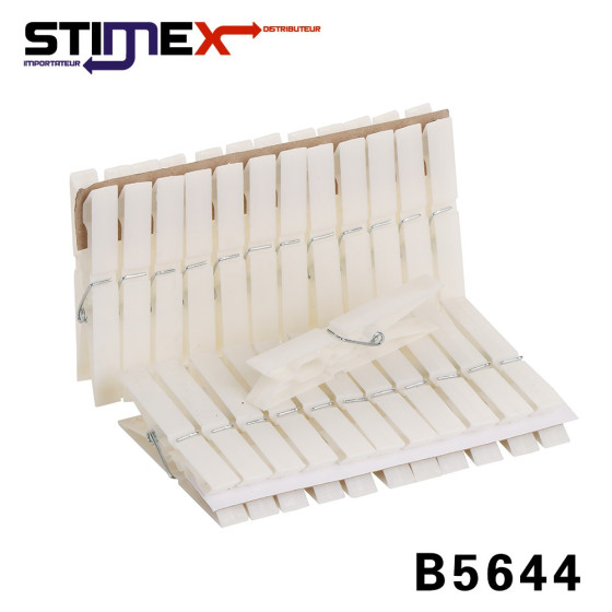 PINCE A LINGE X24 PLASTIC 