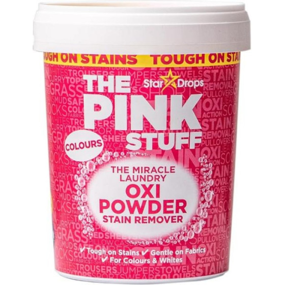 THE PINK STUFF STAIN...