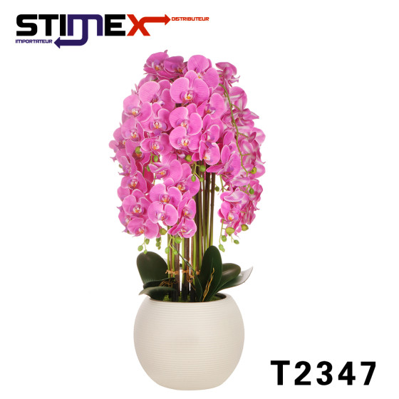 POT ORCHIDEES 90CM 3 COULEURS