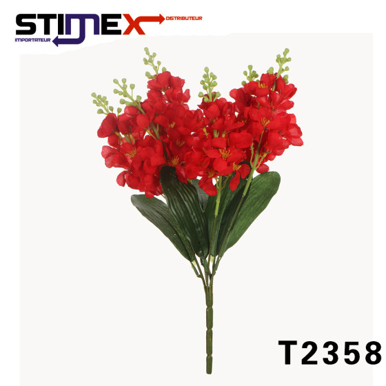 BOITE 25 BQT  6 MINI HIBISCUS 5COL