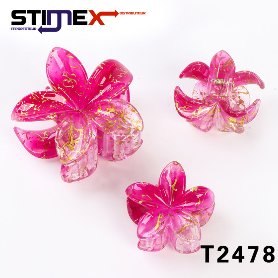 SET 12 PINCE ORCHIDEES FILAMENT OR 2 ET 1