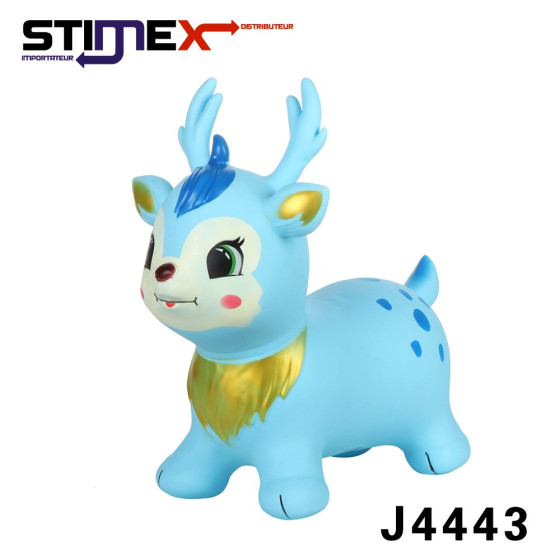 ANIMAUX GONFLABE CHAT A CORNE