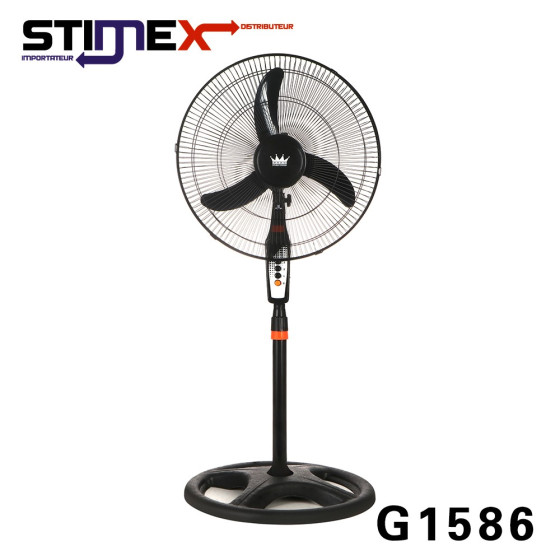 VENTILATEUR 18 IINCH PALE NOIR