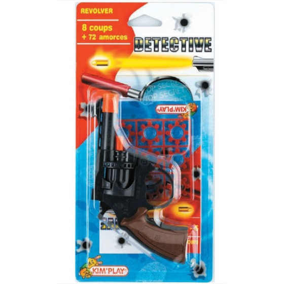 PISTOLET 8 COUPS / AMORCES...