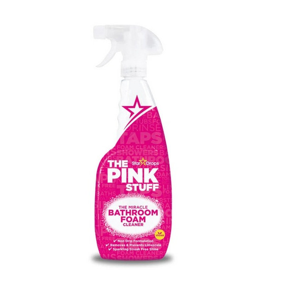 THE PINK STUFF BATHROOM...