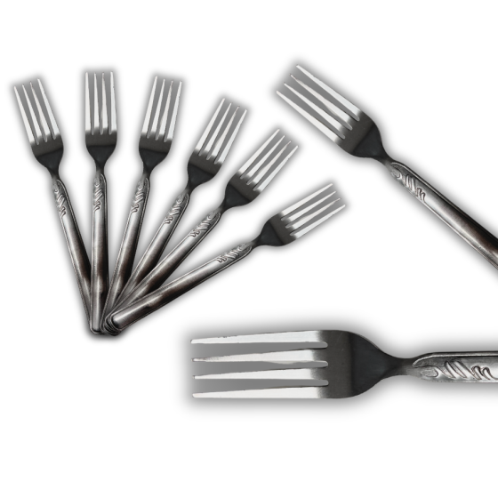 FOURCHETTES INOX X 6 C200