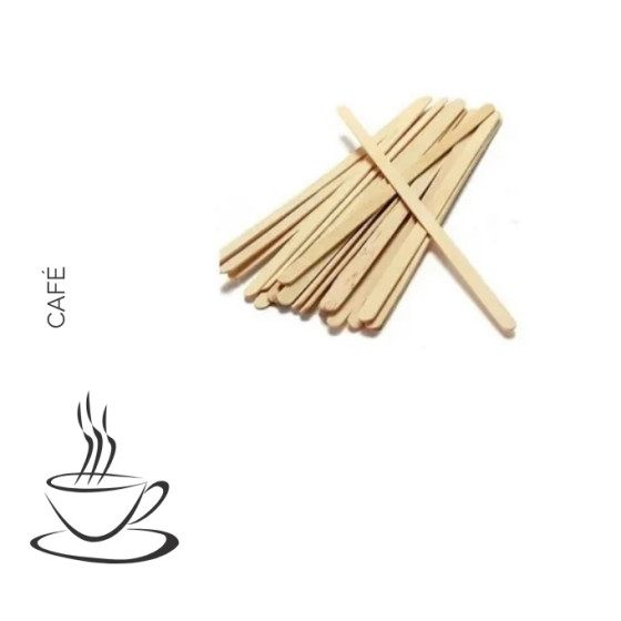 AGITATEURS BOIS 110MM X200PCS