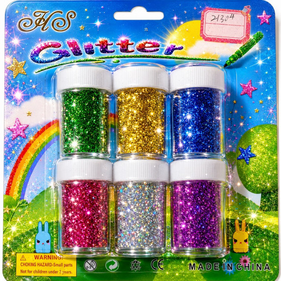 BLISTER 6 POTS POUDRE...