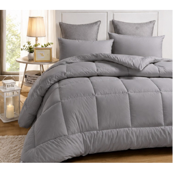 COUETTE UNI  GRISE 2.2X2.4M