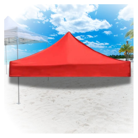 BACHE 3X3M PERGOLA ROUGE/B789