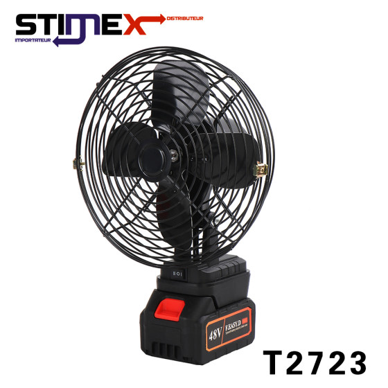VENTILATEUR BASE RECHARGEABLE 