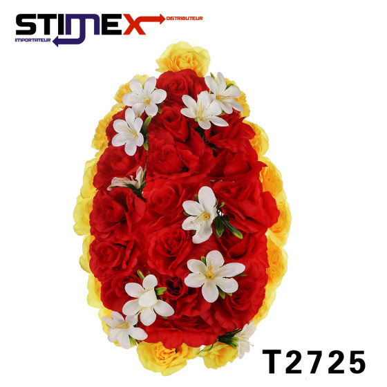 COURONNE MULTICOLOR ROUGE...