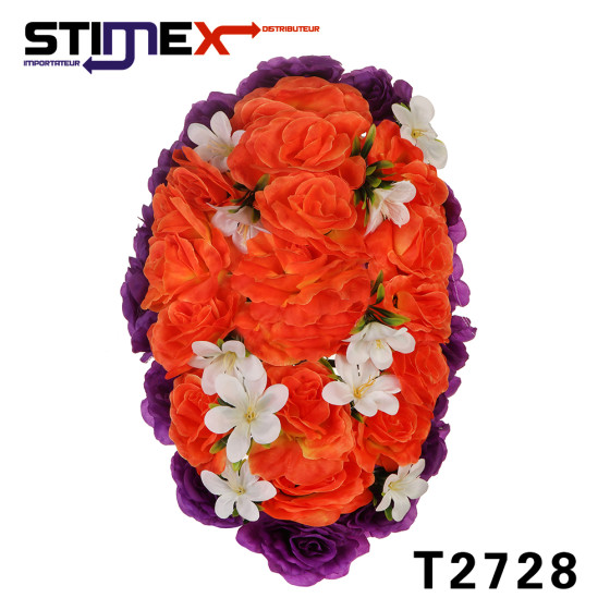 COURONNE MULTICOLOR ORANGE...