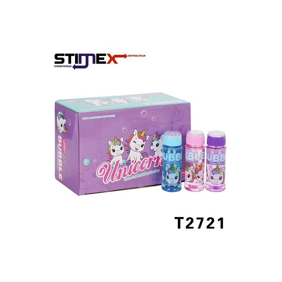 BOITE 24 BULLE A SAVON LICORNE