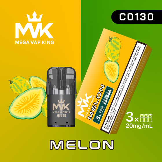 MEGA VAP KING MVK x 3 MELON