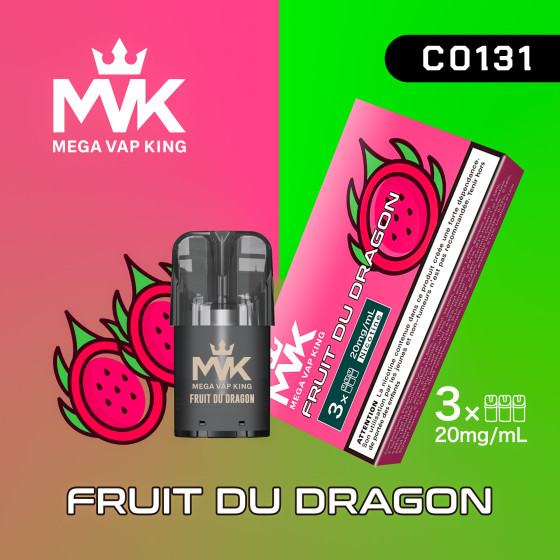 MEGA VAP KING MVK x 3 FRUIT...