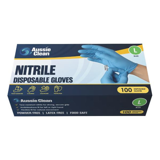 BOITE DE 100 GANTS BLUE...
