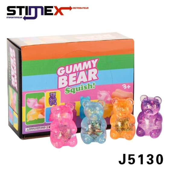 PRES 12 GUMMY BEAR ETINCELANT