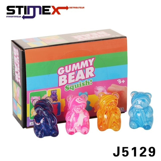 PRES 12 GUMMY BEAR DECOLORES