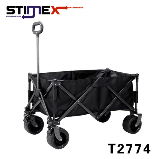 CHARIOT PLIABLE GROSSE ROUE 