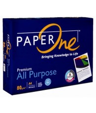 RAME A4 80 GRAMME PAPER ONE (500 FEUILLES)