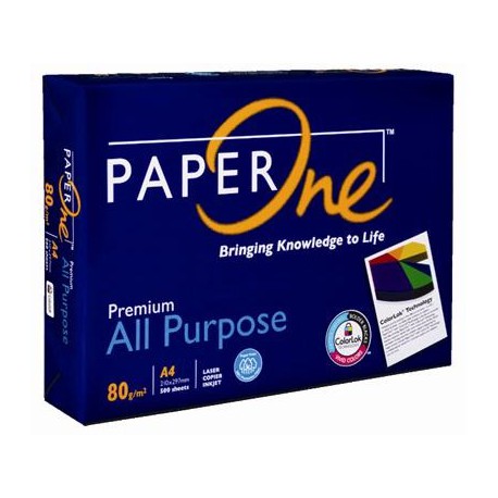RAME A4 80 GRAMME PAPER ONE (500 FEUILLES)