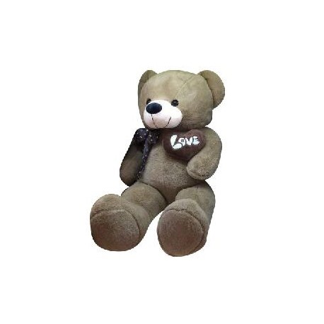 PELUCHE OURS LOVE 75CM