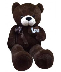 PELUCHE OURS LOVE 90CM