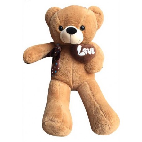 PELUCHE OURS LOVE 115CM