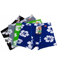 LOT 12 SHORTY HIBISCUS TAILLE ASSORTI L A XXXL