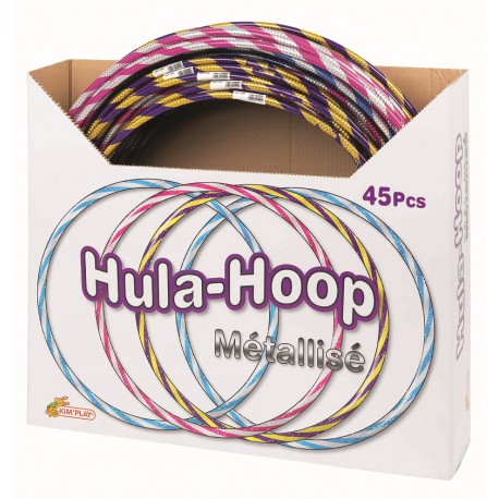 HULLA HOP 62/67/75CM COULEUR METAL 1251