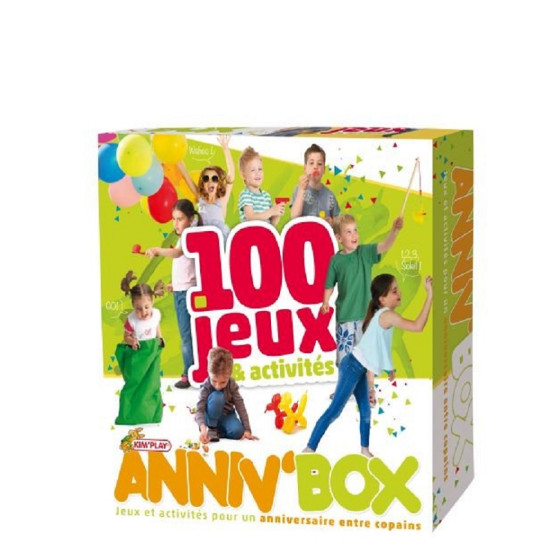 BOITE ANNIV'BOX - 100 JEUX ET ACTIVITES -2604 C6