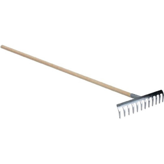 RATEAU METAL MANCHE BOIS